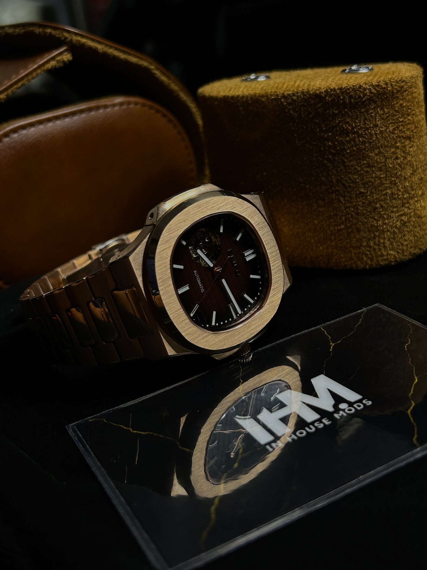 IHMnautilus™ Rose Gold Open Heart